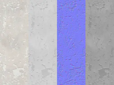 Decorative plaster Seamless decorative plaster material Texture