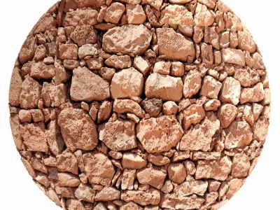 Ston Wall Material 17- Stone Wall Pbr 4k Texture