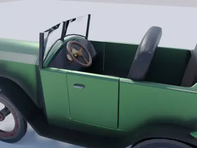 1910s Car 3D model