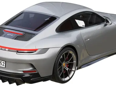 Porsche 911 GT3 Touring 2022 3D model