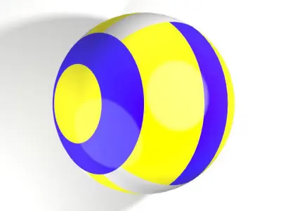 Sport Ball - Volleyball 3D model