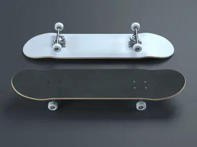 Skateboard - High Quality Realistic Skateboard 3D model