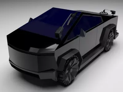 Cybertruck 3D model get