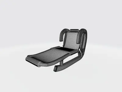 Sledge chair 3D print model