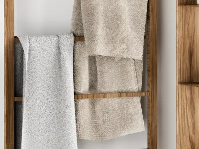 Bathroom accessories-H01 3D model