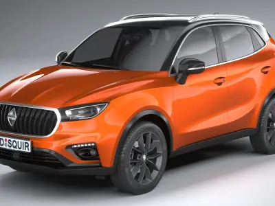 Borgward BX3 2020 3D model