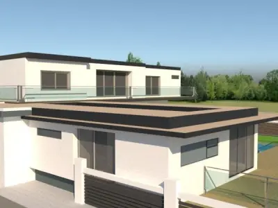 Luxury Villa 3D model