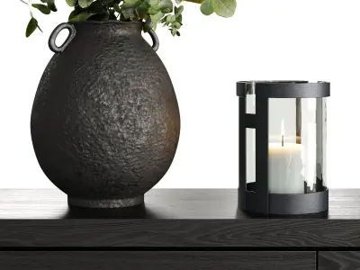 Console Table Hunter Set 3D model