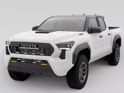 Toyota Tacoma 2024  3D model
