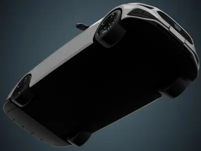 EV Car 03 Low-poly 3D model