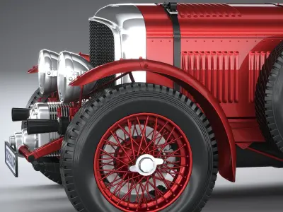 Bentley Blower Jnr 2024 3D model