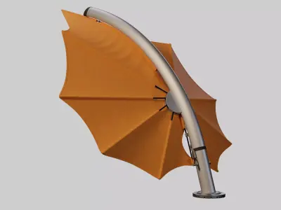 Luxury Icarus Parasol 3D model