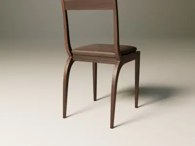 thelma chair 3D model Low-poly 3D model