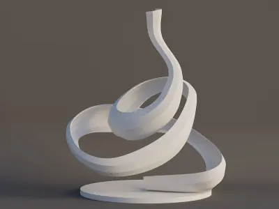 High Quality SketchUp 3D Model Landscape Sculpture Design 3D model