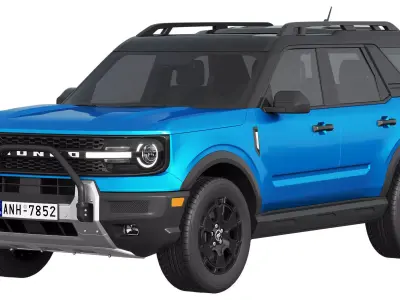 Bronco Sport 2025 3D model by zifir3d