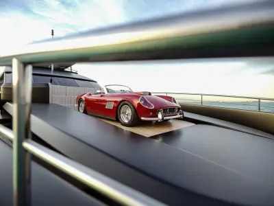 Ferrari 250 GTB Califiornia 3D model