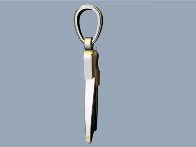 Diving fin pendant - Dije Aleta Buceo  3D print model