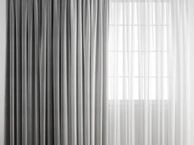 Curtain 495 3D model