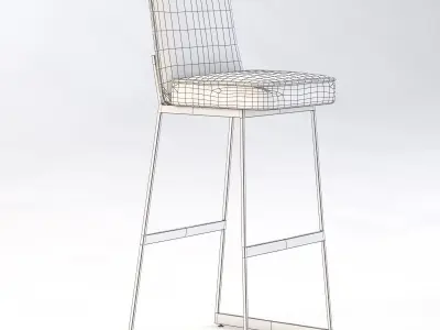 Elysian Barstool 3D model