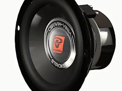 Cerwin Vega Stroker Car Subwoofer Free low-poly 3D model