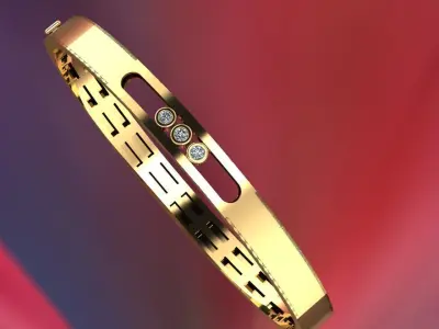 BRACELET Messika fusion  3D print model