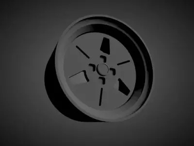 Advan YH scalable and Printable rim 3D print model