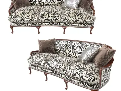 Shelley sofa Angelo Cappellini 3D model