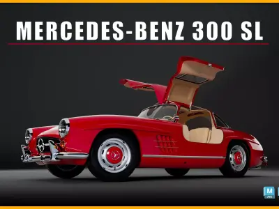 Mercedes-Benz 300 SL 3D model