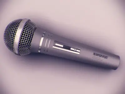 Microphone sennheiser - sennheiser 3D model