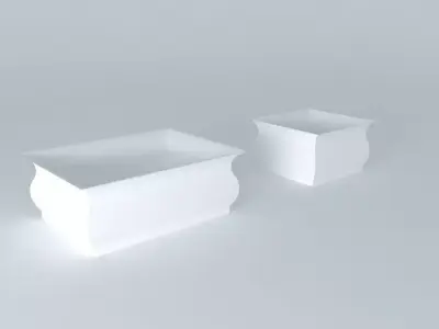 floreiras bowls Free 3D model