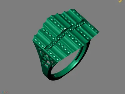 Women Plain Ring Ready STL Models Womens Ring 3d models 3D print model 42