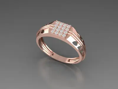 GENTS RING Free 3D print model