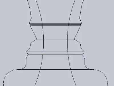 Illusive Vase  3D print model