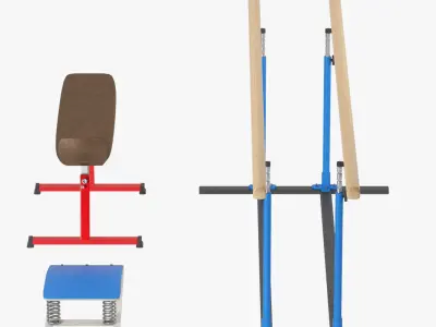 Gymnastic equipment 3D model