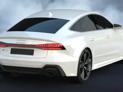 2020 Audi RS7 Sportback 3D model