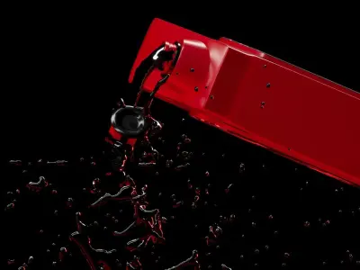 Car Oil Engine 3D model