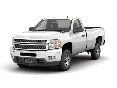 GENERIC HD PICKUP TRUCK 15 3D model
