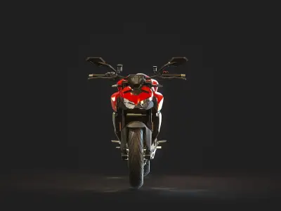 Base model Ducati Streetfighter V2 2025 3D model