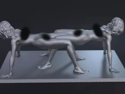 mannequin table from clockwork orange  3D print model