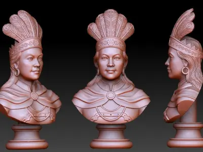 Au Co Mother 3D print model 3D print model