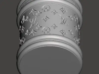  LV CANNE CANDLE MOLD 3D print model
