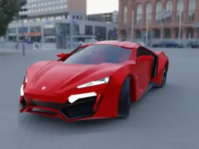 Lykanhypersport 3D model
