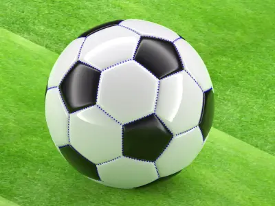 football 3d model soccer ball 3D model