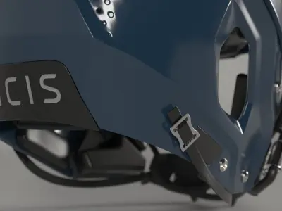 Vicis ZERO 2 Trench Football Helmet  3D model