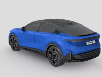 Low Poly Car - Alpine A390 GTS 2026 Low-poly 3D model