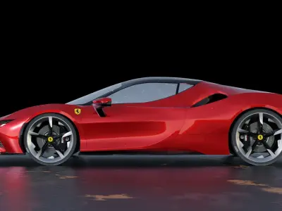 Ferrari SF90 3D model 3D model