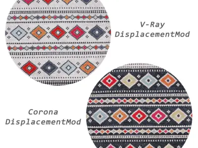 Rugs No 993 Low-poly 3D model