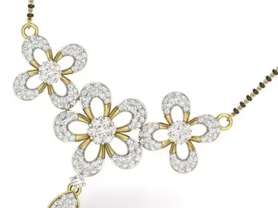 Bridal Necklace  3D print model