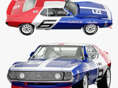 AMC javelin sunoco 3D model