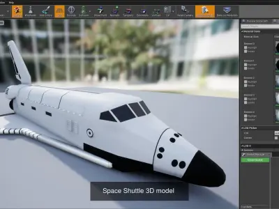 Space Kit 3 models 3D Model Collection